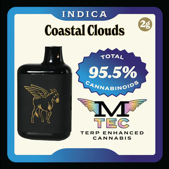 Mule Extracts - Mule Extracts | Coastal Clouds | Dank Tank Disposable | 2g - 1