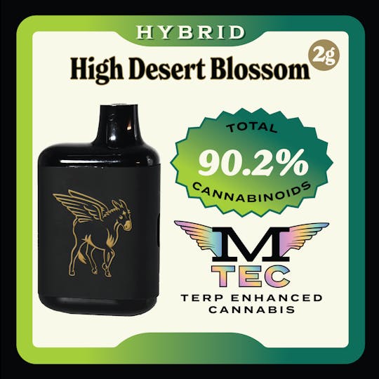 Mule Extracts - 2g M-TEC Dank Tank - High Desert Blossom 90.2% (Hybrid) - 1