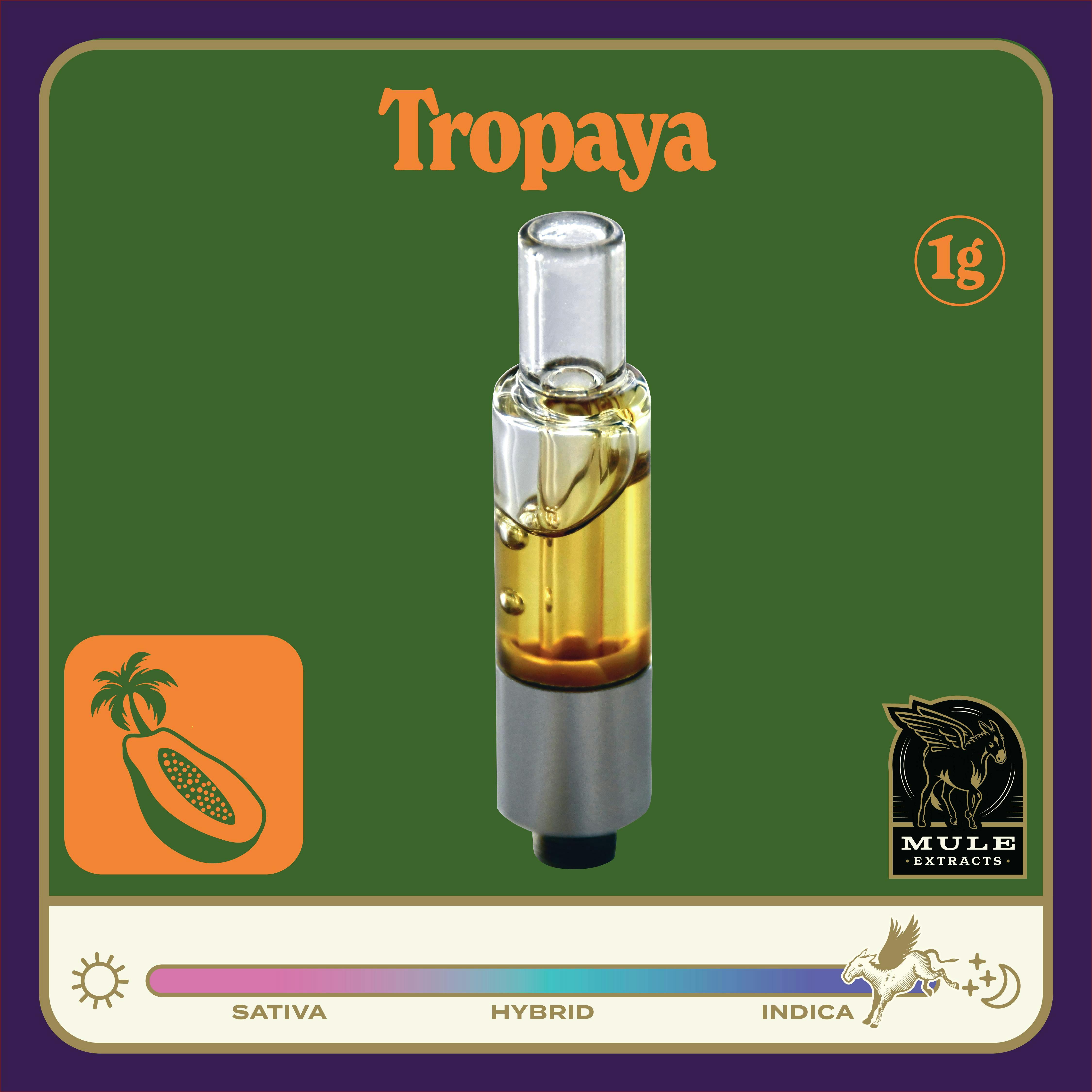 Mule Extracts - Mule Extracts | Tropaya | Live Resin Cartridge | 1g - 1
