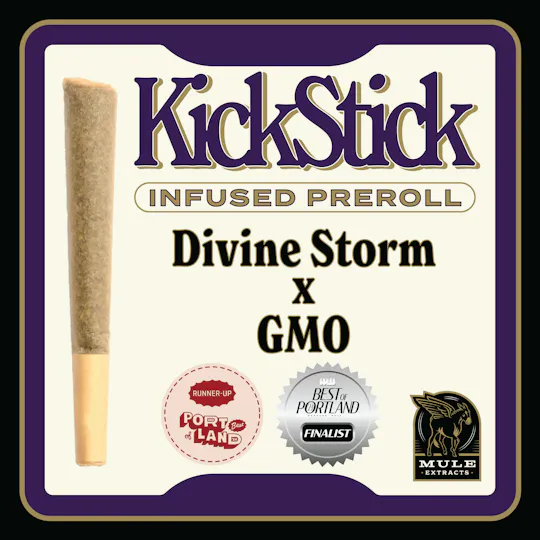 Mule Extracts - Mule Extracts | Divine Storm x GMO | Infused Joint | 1g - 1