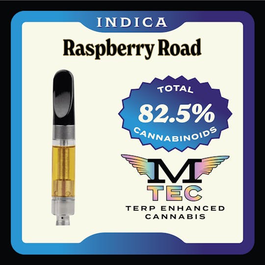 Mule Extracts - 1g Cart Raspberry Road 82.5% (Indica) - 1