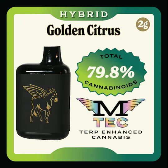 Mule Extracts - Golden Citrus | M-TEC Disposable | 2g - 1