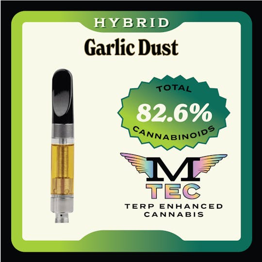 Mule Extracts - 1g Cart Garlic Dust 82.6% (Hybrid) - 1