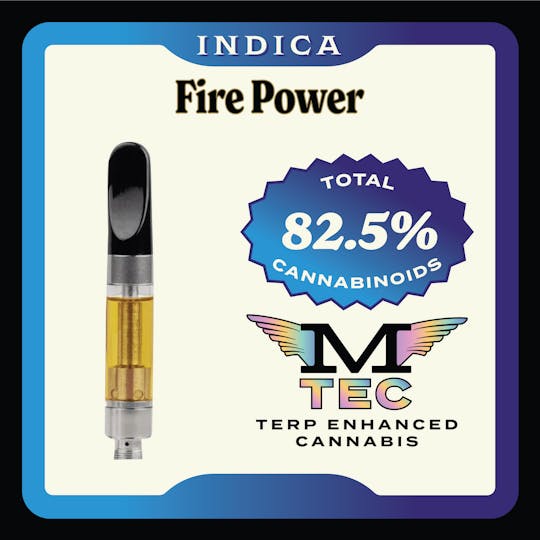 Mule Extracts - 1g Cart Fire Power 82.5% (Indica) - 1
