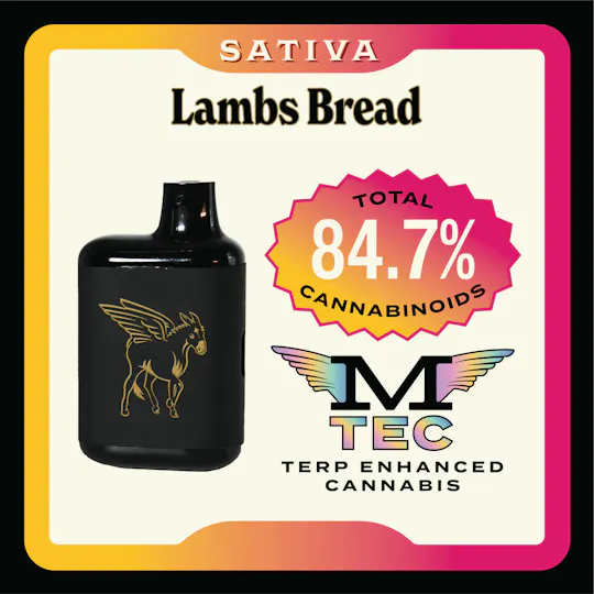 Mule Extracts - Mule Extracts | Lambs Bread | Dank Tank Disposable | 2g - 1