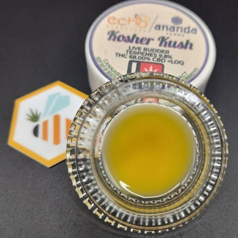 Echo Electuary - Kosher Kush Live Budder 1g - 1