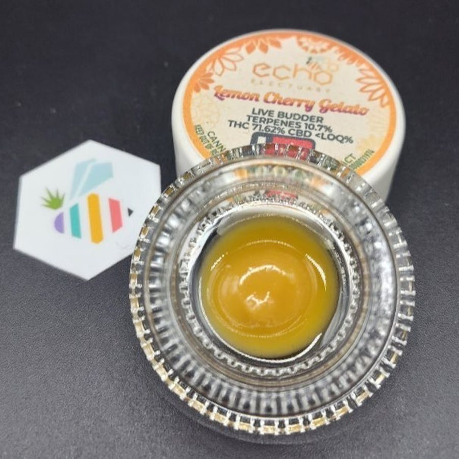 Echo Electuary - Lemon Cherry Gelato Live Budder 1g - 1