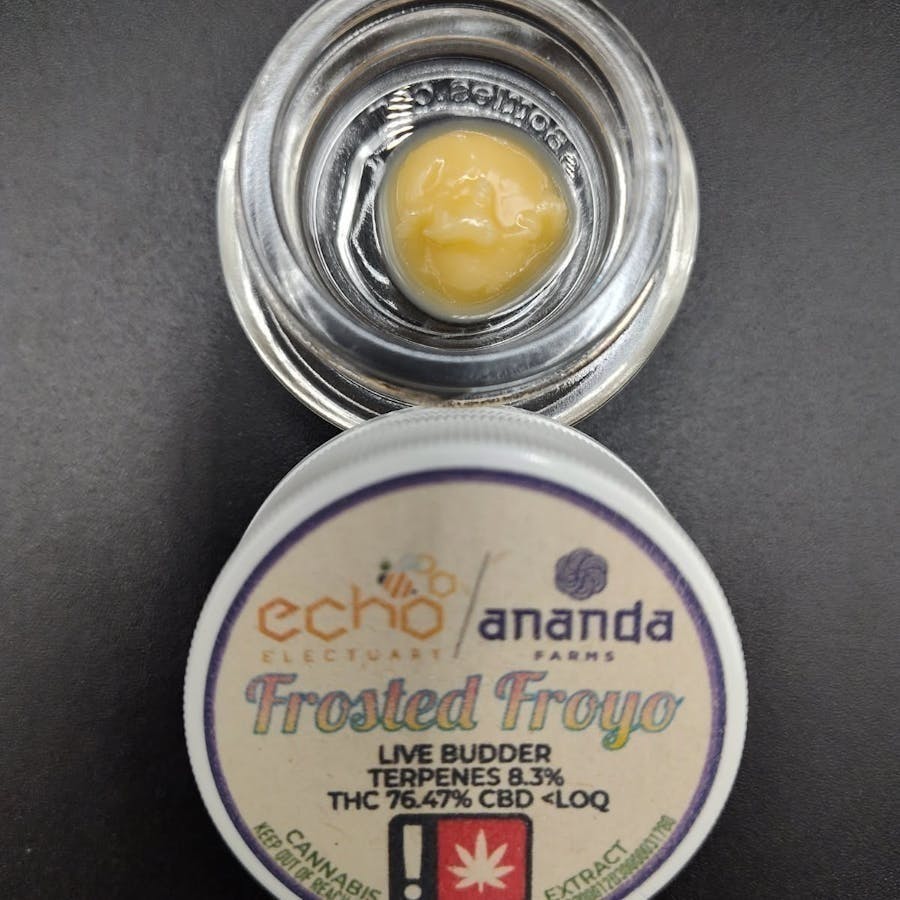Echo Electuary - Frosted Froyo Live Budder 1g - 1