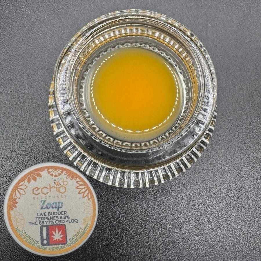 Echo Electuary - Zoap Live Budder 1g - 1