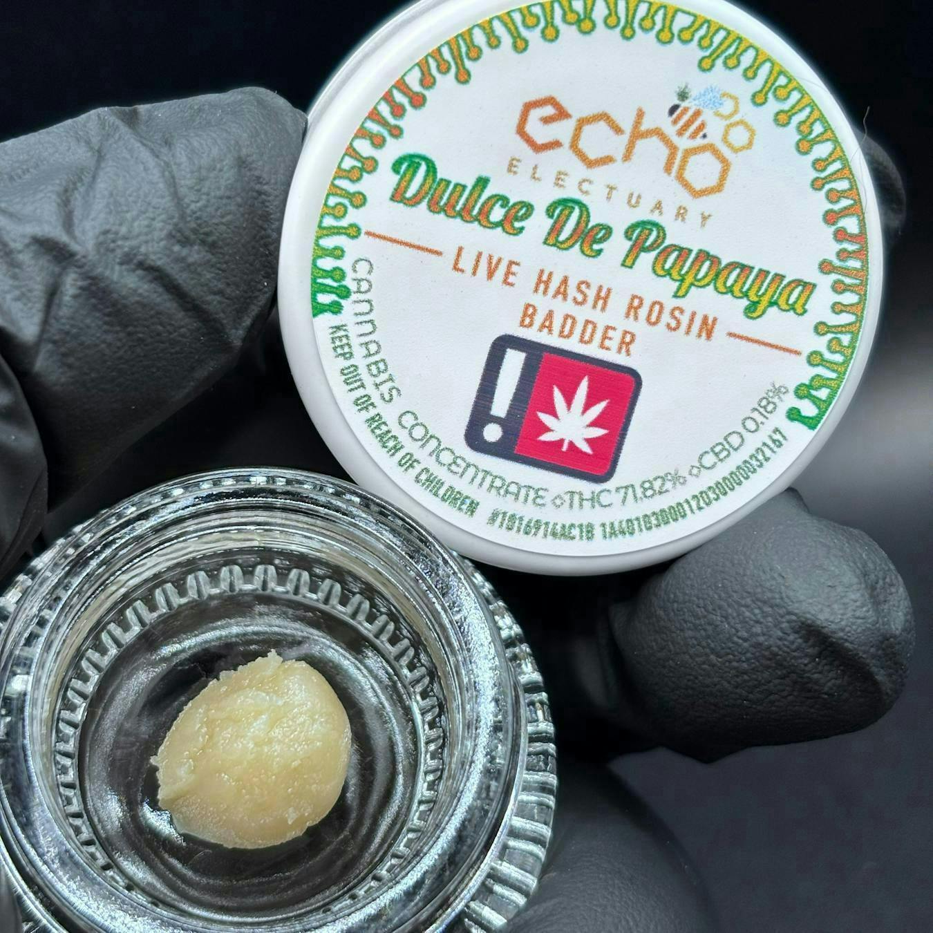 Echo Electuary - Dulce De Papaya Live Rosin 2g - 1