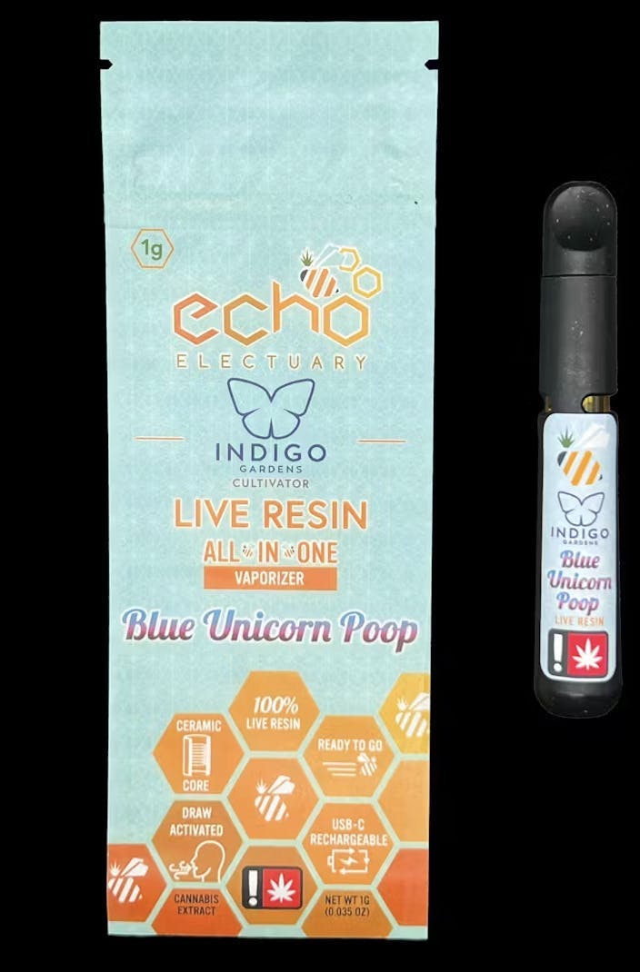 Echo Electuary - Blue Unicorn Poop AIO 1g - 1
