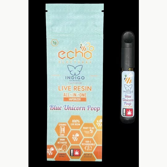 Echo Electuary - Blue Unicorn Poop AIO 1g - 1