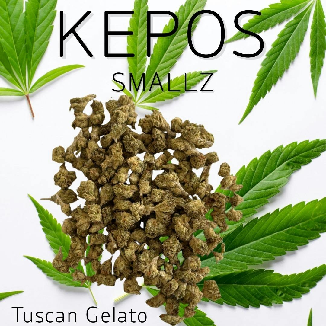 Nu Cannabis Brand - Kepos - Tuscan Gelato SMALLS 28g - PREMIUM FLOWER SMALLS - 1