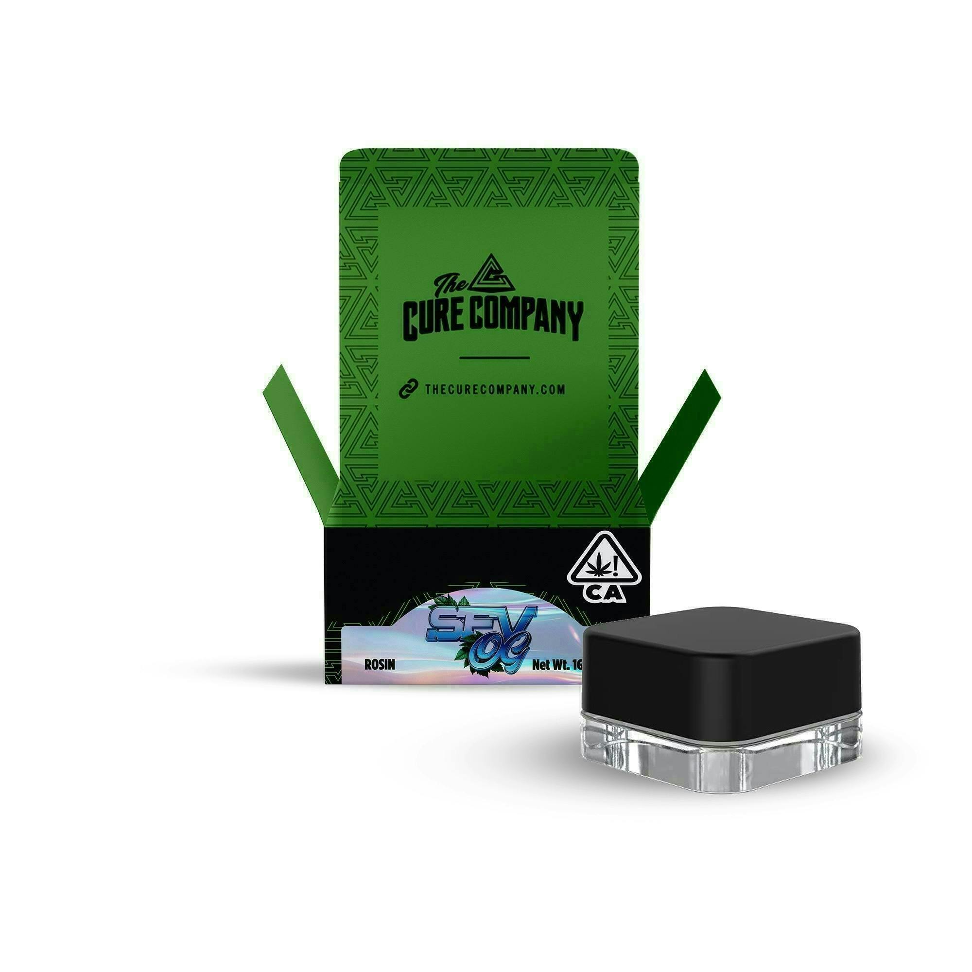 The Cure Company - The Cure Company | SFV OG | Live Rosin | 1g - 1
