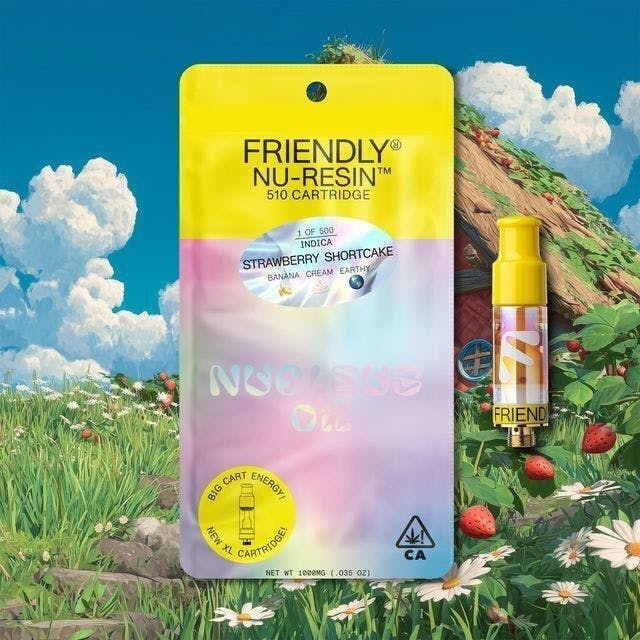 Friendly Brand - Friendly Brand | Strawberry Shortcake | Live Nuresin Cartridge | 1g - 1