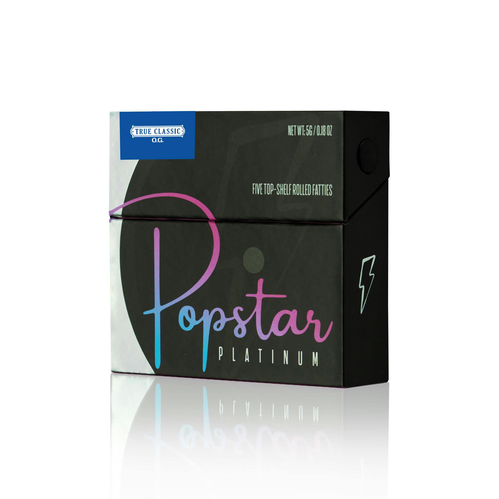 Rockstar Cannabis - Popstar Platinum | 5g | 5pk | True Classic True OG - 1