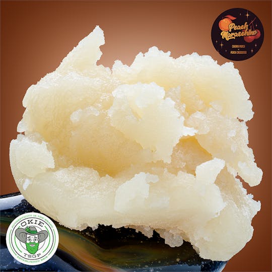 Okie TSGP - Peach Maraschino - 1g - Live Hash Rosin Batter - 1