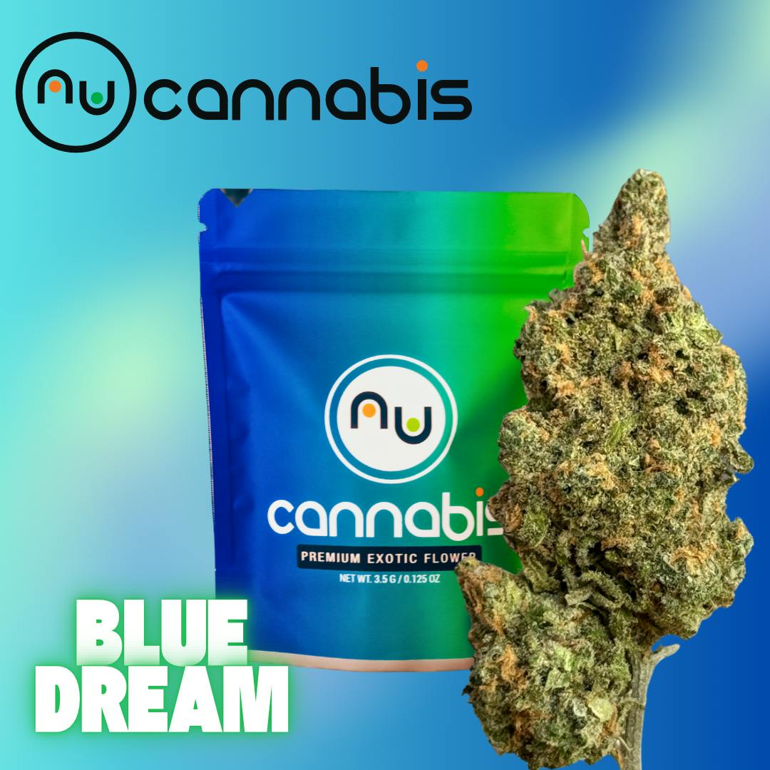 Nu Cannabis Brand - NuCannabis - Blue Dream 3.5g - INDOOR PREMIUM FLOWER - 1