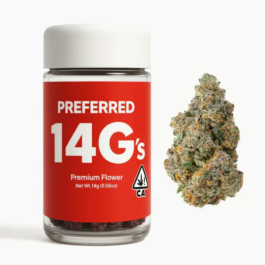 Preferred Gardens - Preferred Gardens | Gushers | Big Buds Jar | 14g - 1