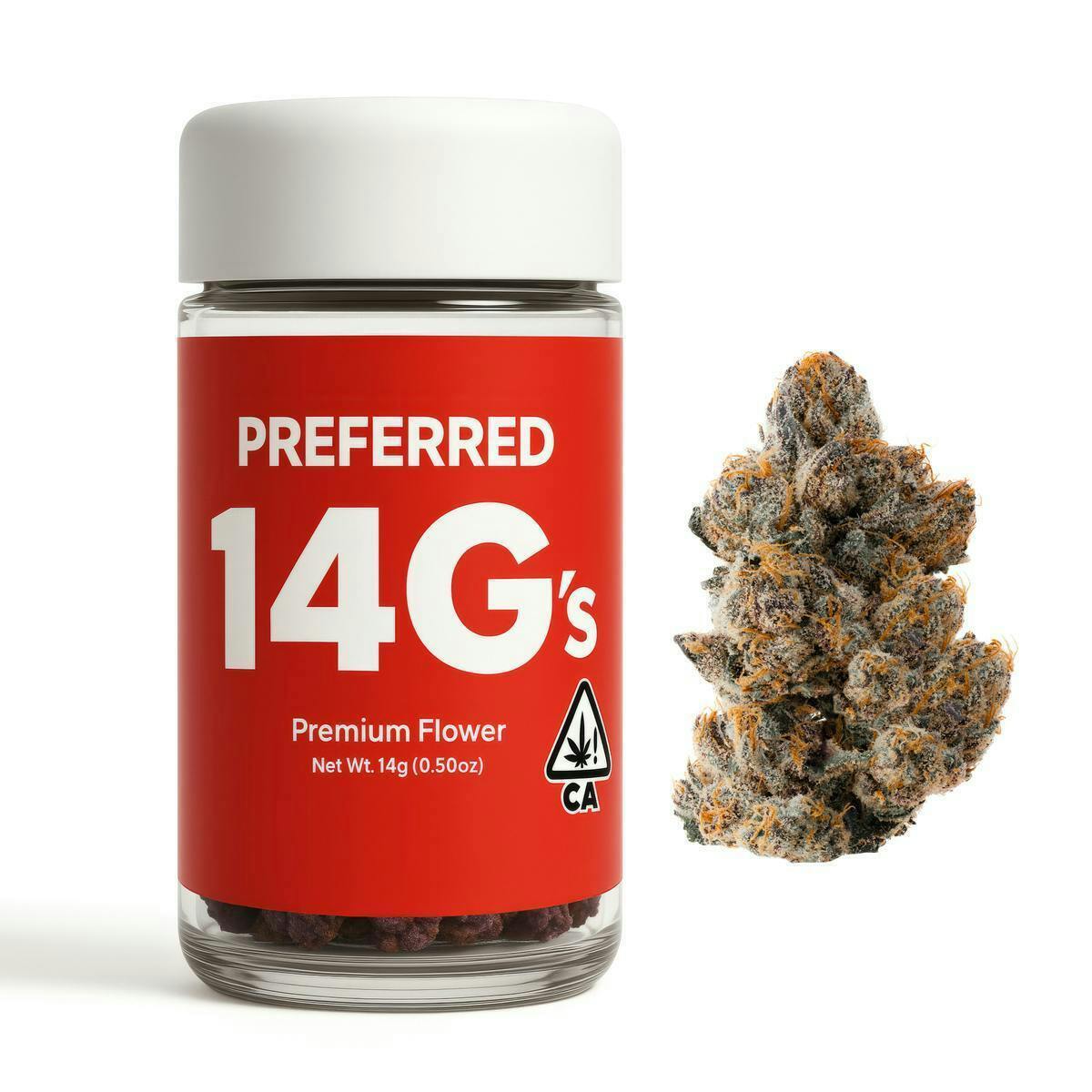 Preferred Gardens - Preferred Gardens | Ron Burgundy | Big Buds Jar | 14g - 1