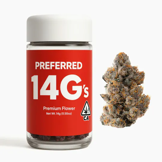 Preferred Gardens - Preferred Gardens | Ron Burgundy | Big Buds Jar | 14g - 1