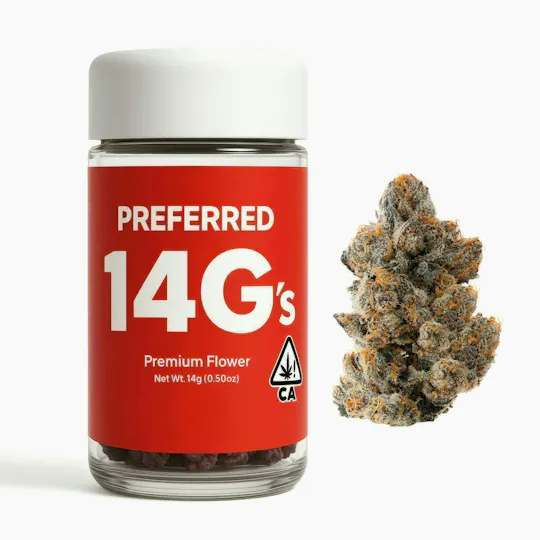 Preferred Gardens - Ron Burgundy | Big Buds Jar | 14g - 1