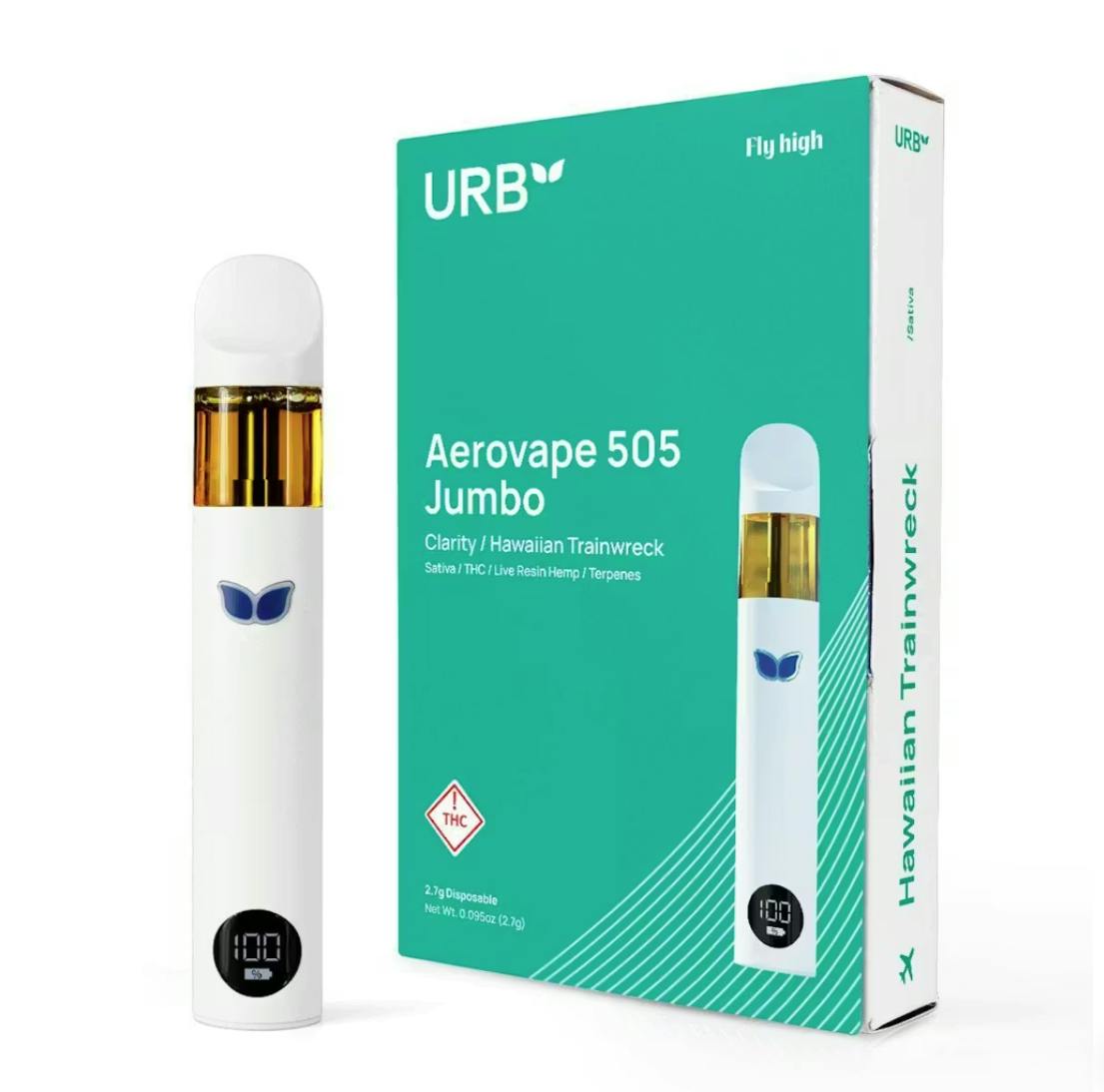 Urb NM - Urb NM | Hawaiian Trainwreck | Aerovape Disposable | 2.7g - 1