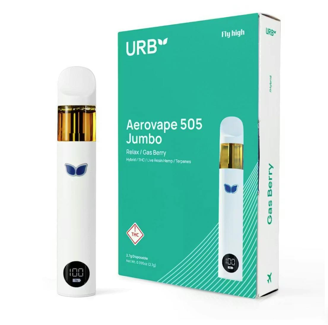 Urb NM - Urb NM | Gas Berry | Aerovape Disposable | 2.7g - 1