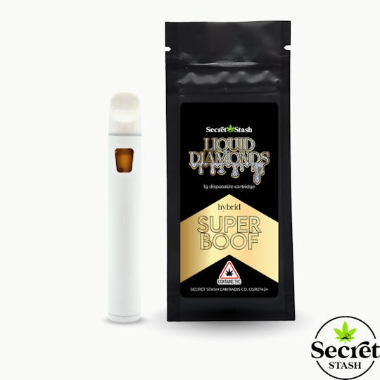 Secret Stash - Secret Stash | Disposable Cart | Liquid Diamonds | Super Boof | 1g - 1