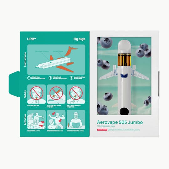 Urb NM - Urb NM - 2.7g Aerovape Jumbo - Sour Blueberry - 1