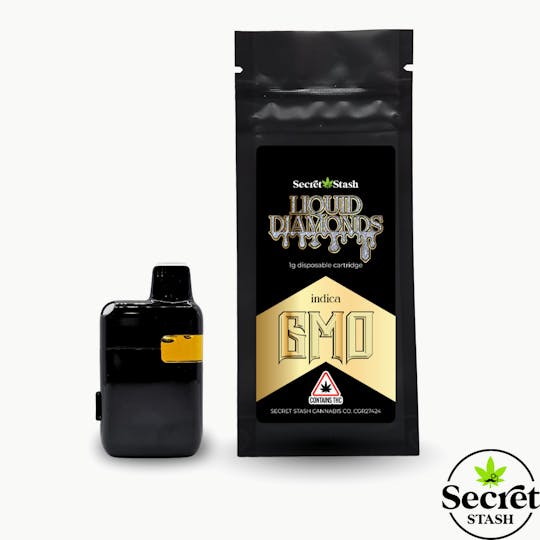 Secret Stash - Secret Stash | Disposable Cart | Liquid Diamonds | GMO | 1g - 1