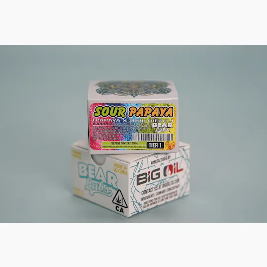 Bear Labs - BEAR Labs - Sour Papaya - Live Resin Budder Tier 1 - 1