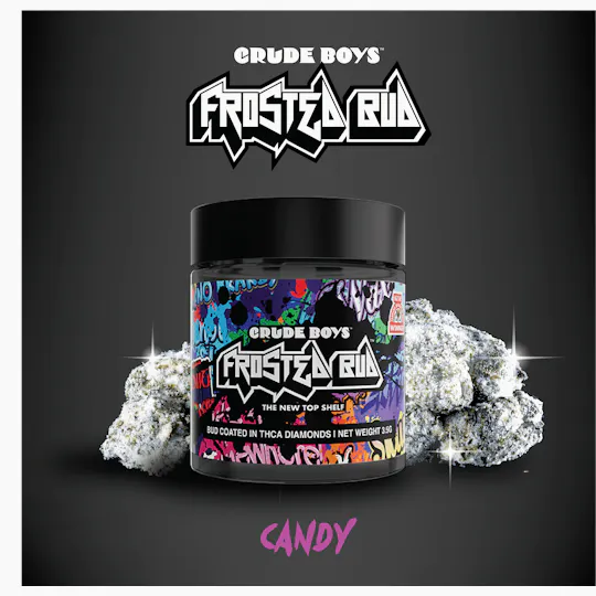 Crude Boys Concentrates - Crude Boys Concentrates | Candy Frosted Bud | Infused Big Buds | 3.5g - 1