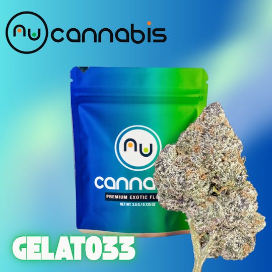 Nu Cannabis Brand - NuCannabis - Gelato33 7g - INDOOR PREMIUM FLOWER - 1
