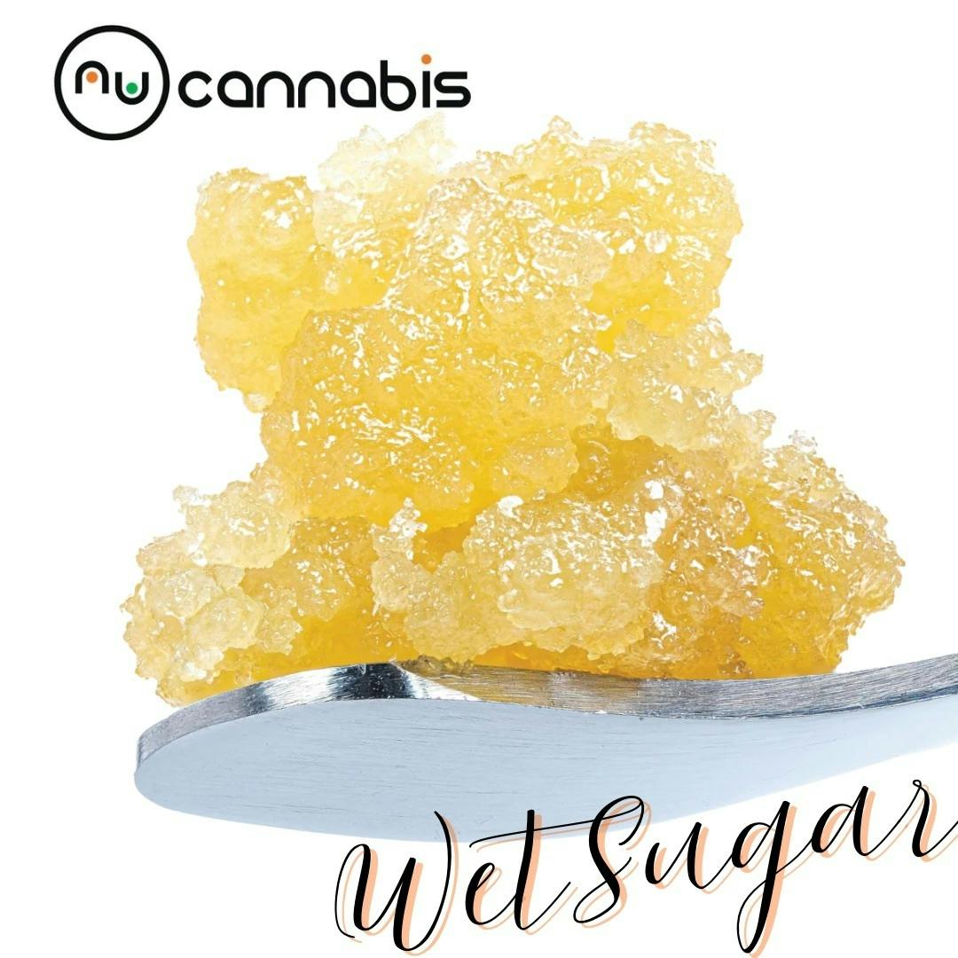 Nu Cannabis Brand - NuCannabis - Peach Pound Cake 1g - LIVE RESIN WET SUGAR - 1
