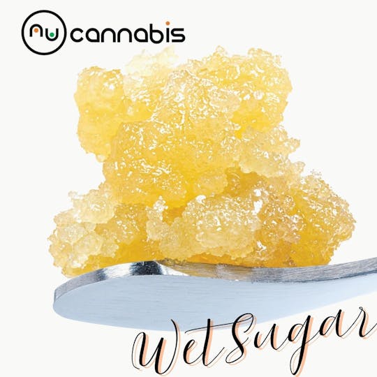 Nu Cannabis Brand - NuCannabis - Peach Pound Cake 1g - LIVE RESIN WET SUGAR - 1
