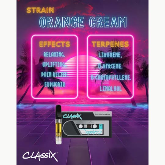 Classix - Classix 0.5g Cartridge - Orange Cream - 1