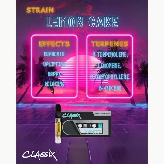 Classix - Classix 1g Cartridge - Lemon Cake - 1