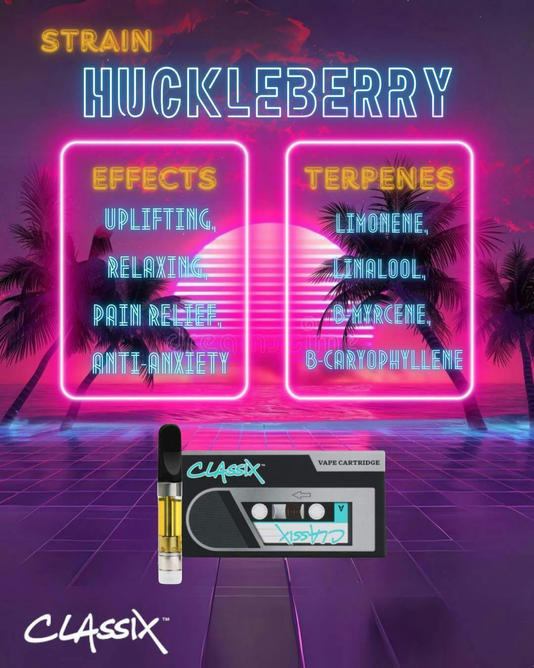Classix - Classix 1g Cartridge - Huckleberry - 1