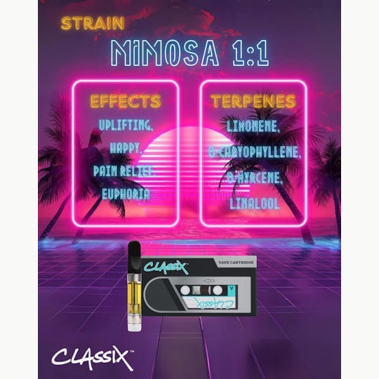 Classix - Classix 1g Cartridge - 1:1 Mimosa - 1