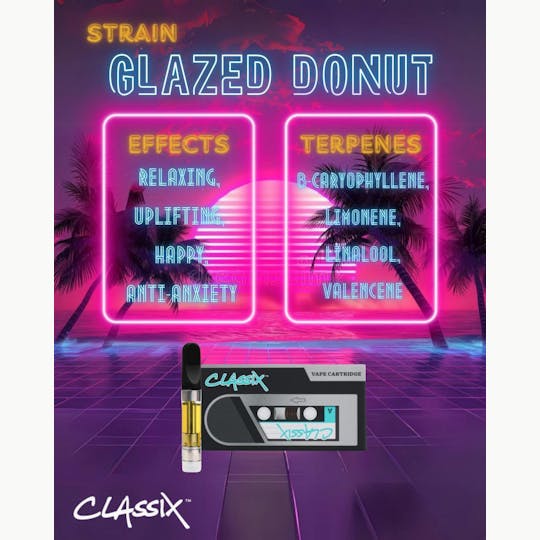 Classix - Classix 0.5g Cartridge - Glazed Donut - 1