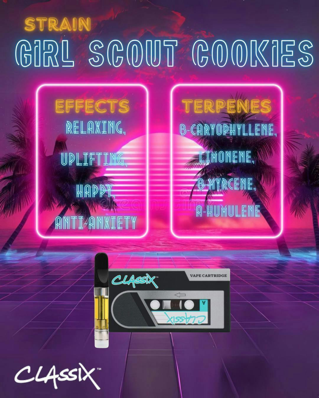 Classix - Classix 0.5g Cartridge - Girl Scout Cookies - 1