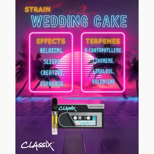 Classix - Classix 0.5g Cartridge - Wedding Cake - 1
