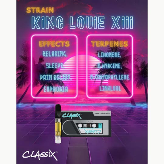 Classix - Classix 1g Cartridge - King Louie XIII - 1