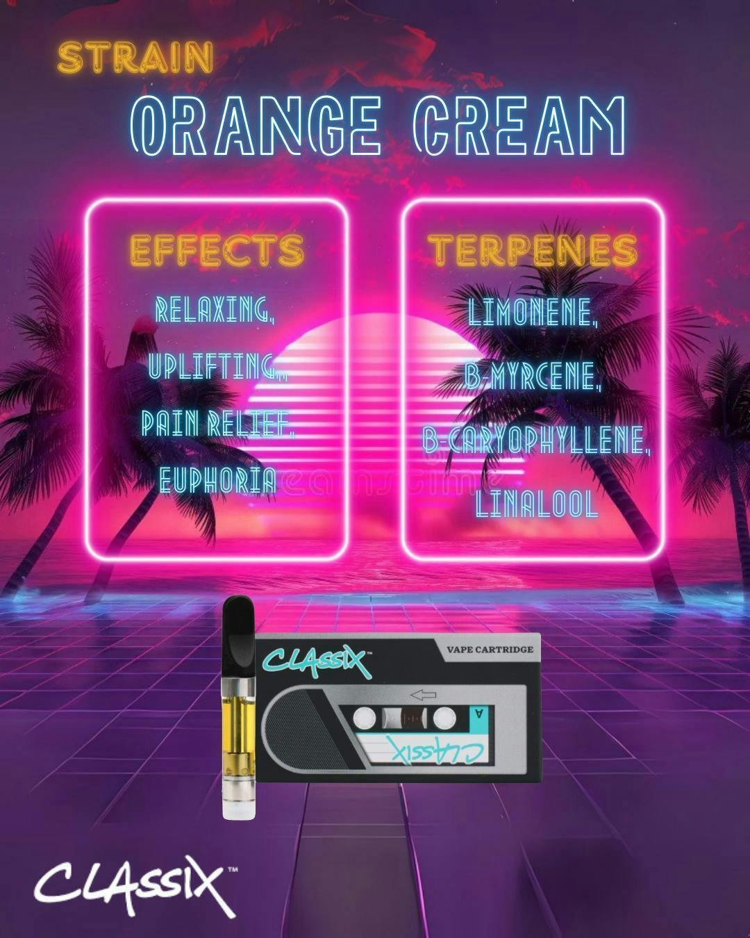 Classix - Classix 1g Cartridge - Orange Cream - 1