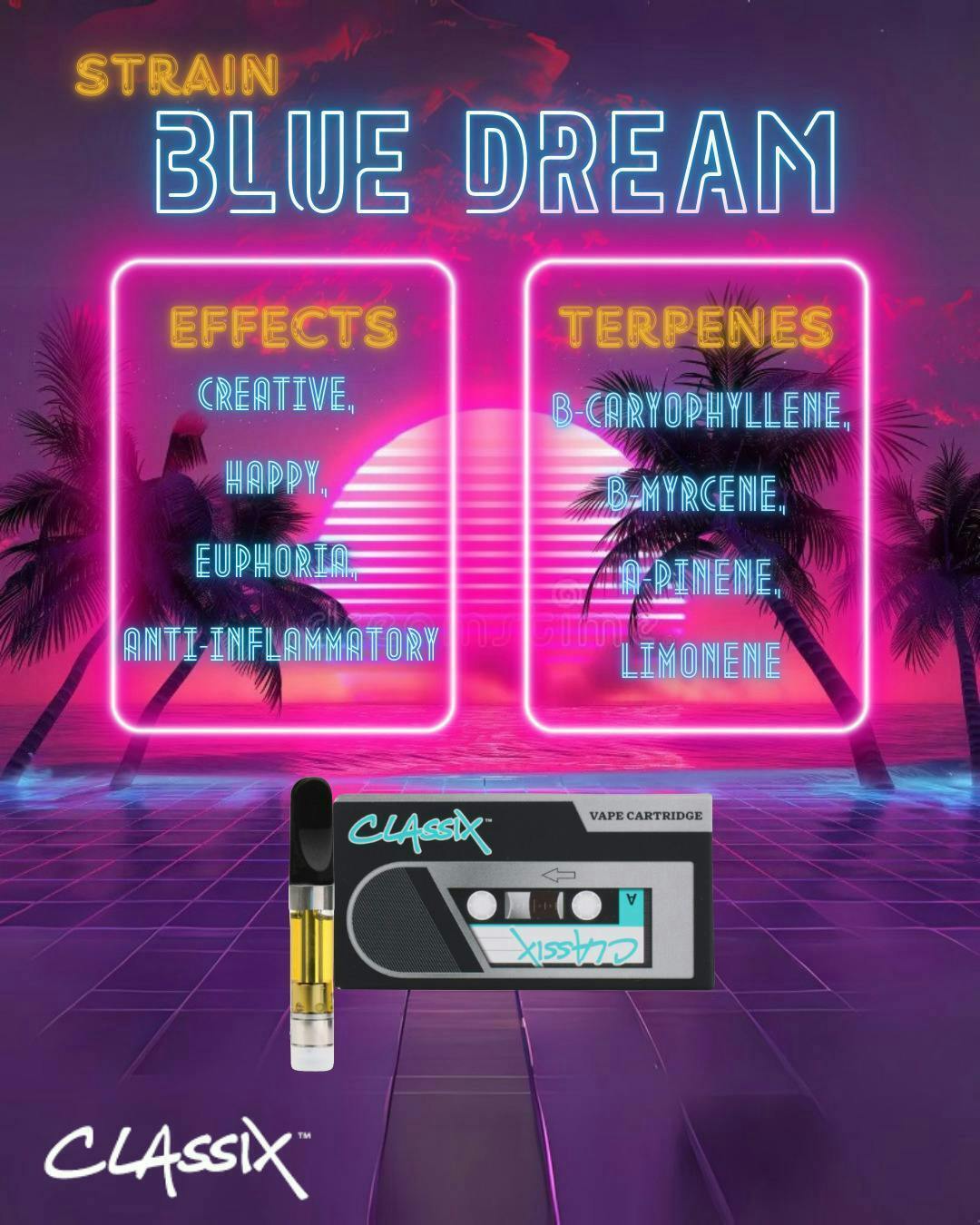 Classix - Classix 1g Cartridge - Blue Dream - 1