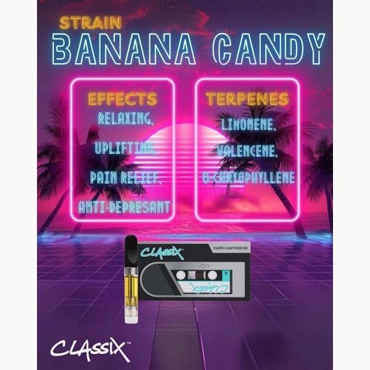 Classix - Classix 1g Cartridge - Banana Candy - 1