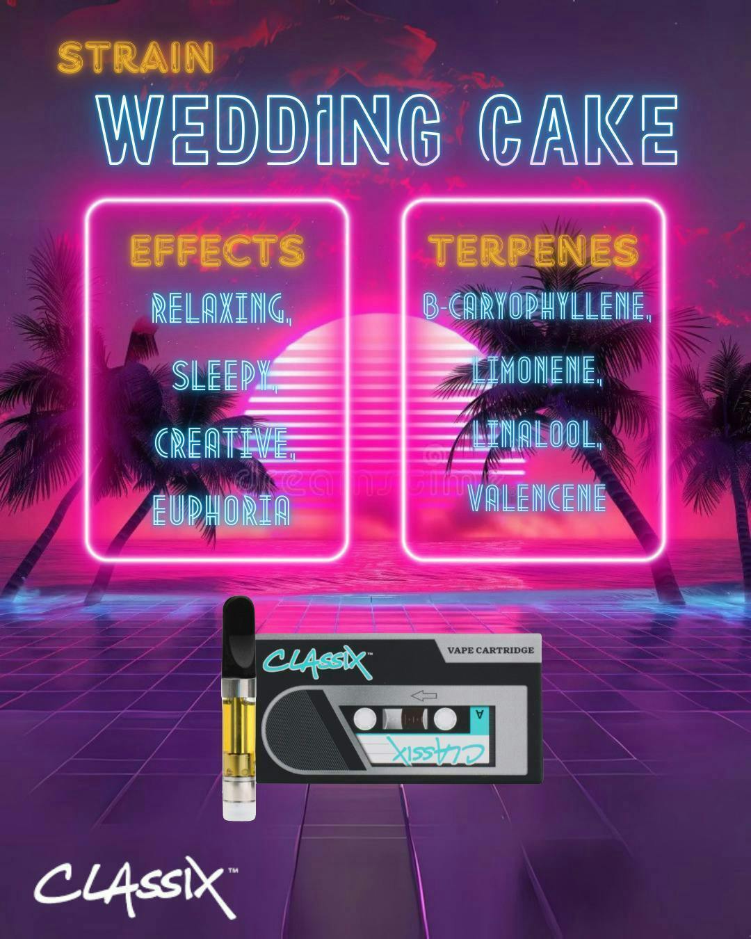 Classix - Classix 1g Cartridge - Wedding Cake - 1