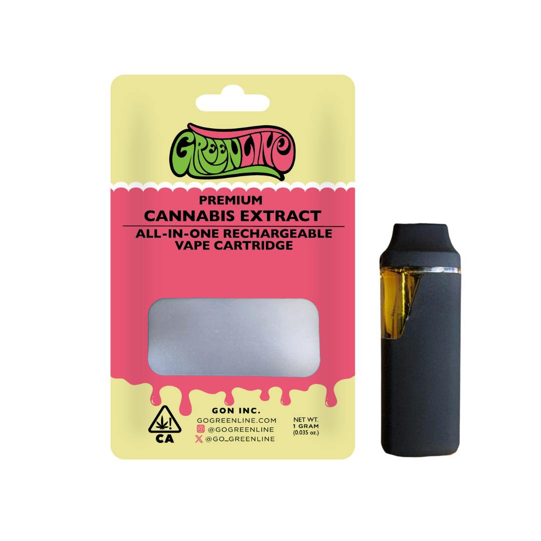 Greenline - Tropicana Cookies - AIO (All-In-One) Vape - Sativa Hybrid - 1g - 1