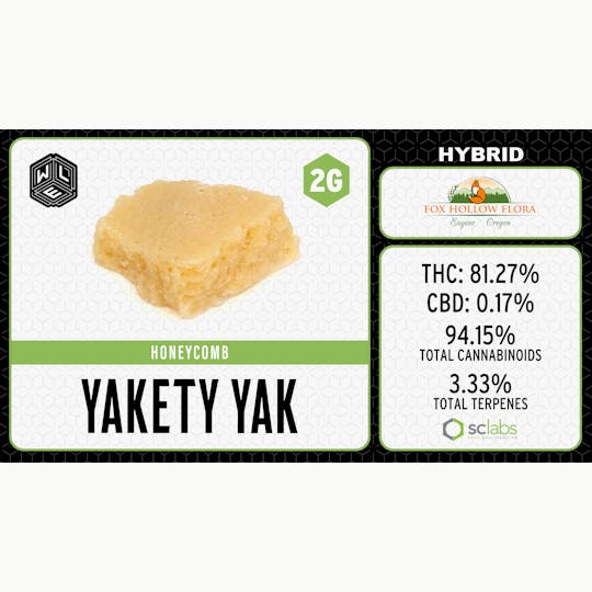 White Label Extracts - WLE | Yakety Yak | Honeycomb (2g) Hybrid - 1